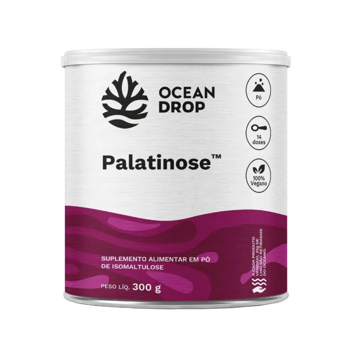 Palatinose em pó Ocean Drop | 300g