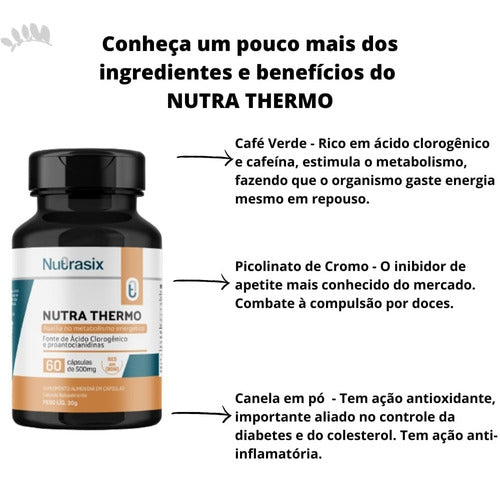Nutra Thermo Nutrasix | 60 cápsulas
