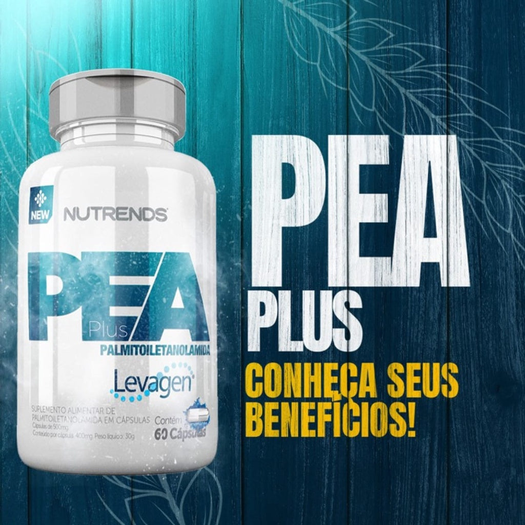 Pea Plus Palmitoiletanolamida Levagen 600mg Nutrends | 60 cápsulas