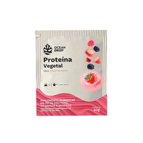 Proteína Vegetal Frutas Vermelhas Ocean Drop | sachê unitário 30g