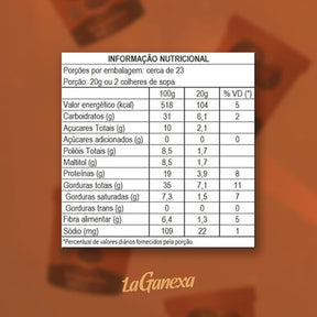 Pasta De Amendoim Mousse de Brigadeiro La Ganexa | 450g