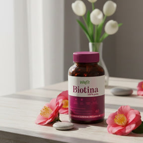 Biotina 100% pura Wefit | 60 cápsulas