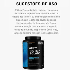 Whey Protein 100% Isolado Dux Human Health Chocolate | 900g