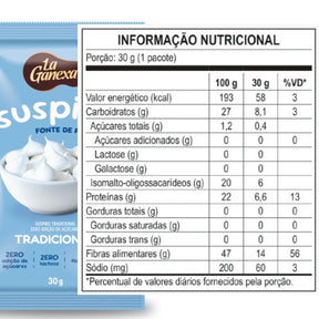 Suspiro La Ganexa Tradicional Zero Açúcar Zero Lactose | 30g