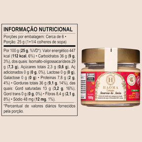Haoma Cream Creme com Stevia Amorino de Avelã | 160g