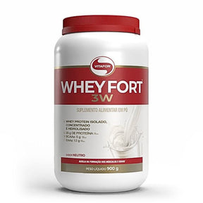 Whey Fort 3W Sabor Neutro Vitafor | 900g