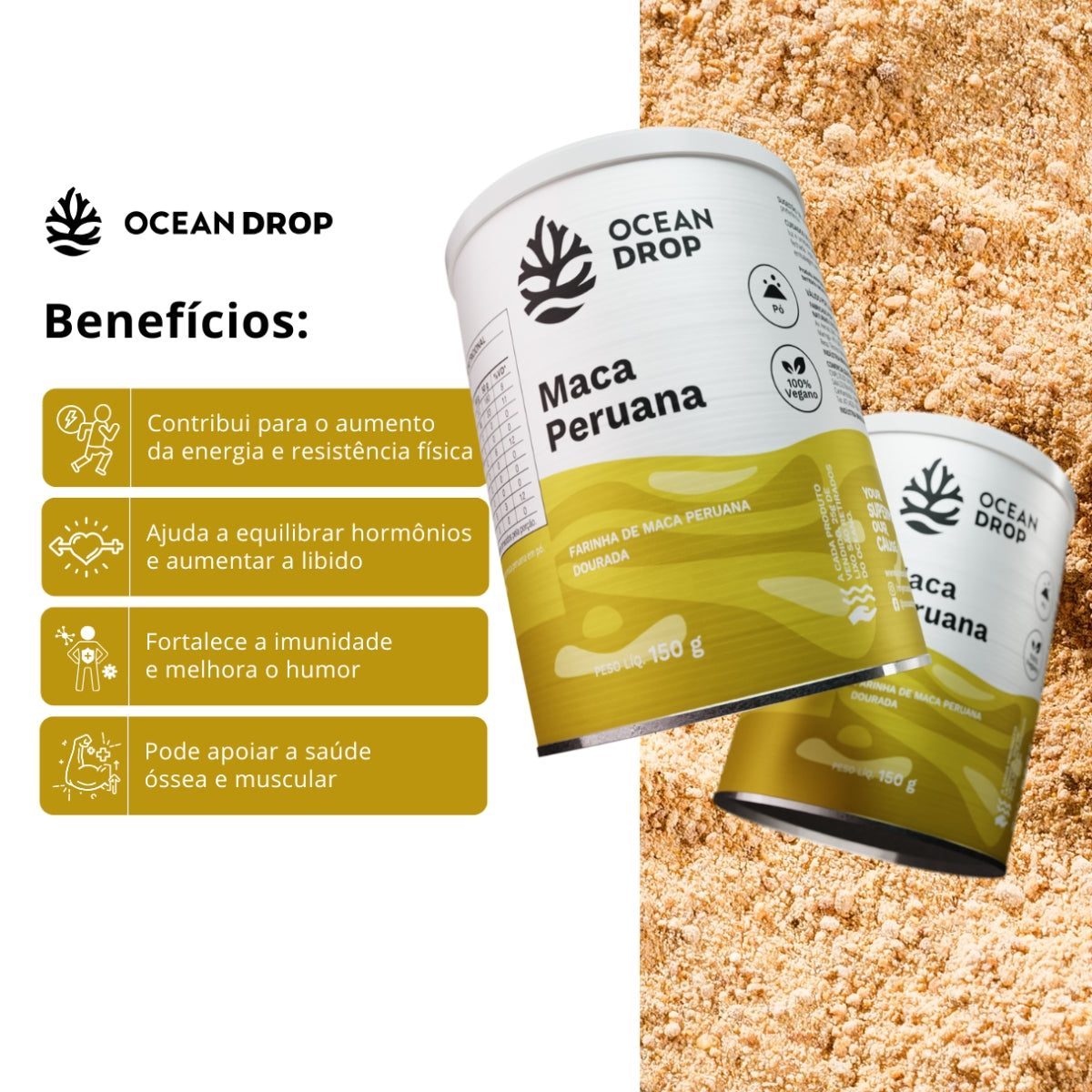 Maca Peruana Ocean Drop | 150g