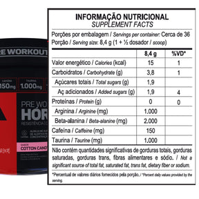 Kit Creatina Creapure 250g + Hórus Cotton Candy 300g Max Titanium