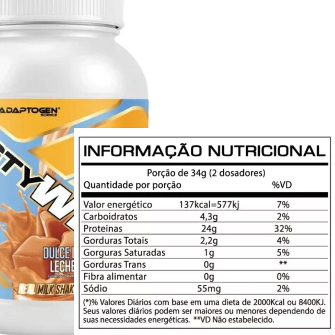 Tasty Whey 3w Gourmet Doce de Leite Adaptogen | 900g