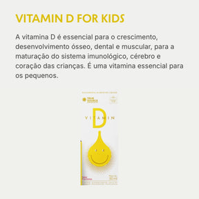 Vitamin D For Baby & Kids Sabor Framboesa True | 30ml