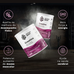 Creatina Monohidratada 100% Creatina Ocean Drop | 300g