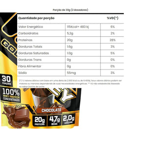 Gold Whey Adaptogen Sabor Chocolate | 900g