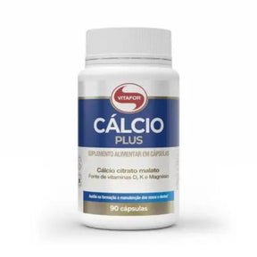 Cálcio Plus 800mg Vitafor | 90 cápsulas