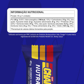 Barra de Proteína Nestlé Charge Nutrata | cx 12x45g