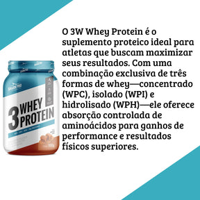 Whey Protein 3W Shark Pro Doce de Leite | 900g