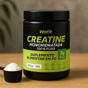 Creatina Monohidratada 100% Pura Wefit | 300g