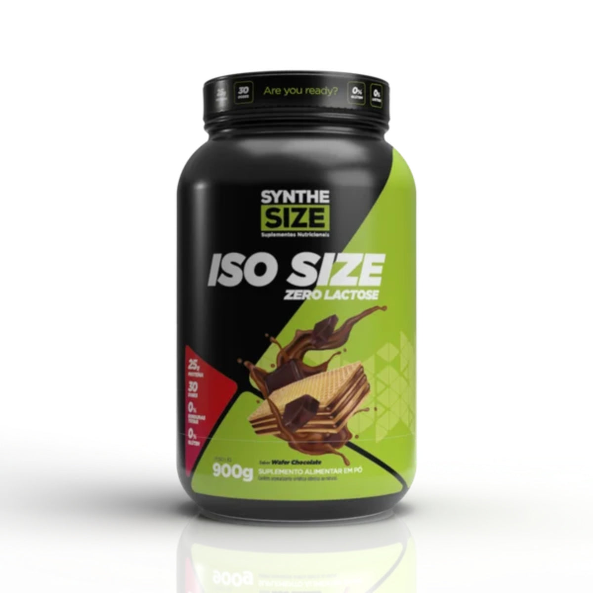 Whey Zero Lactose Iso Size Chocolate Synthe Size | 900g