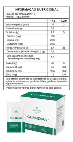 Guardian® Novo Sabor Manga Central Nutrition | 30 X 8,5g