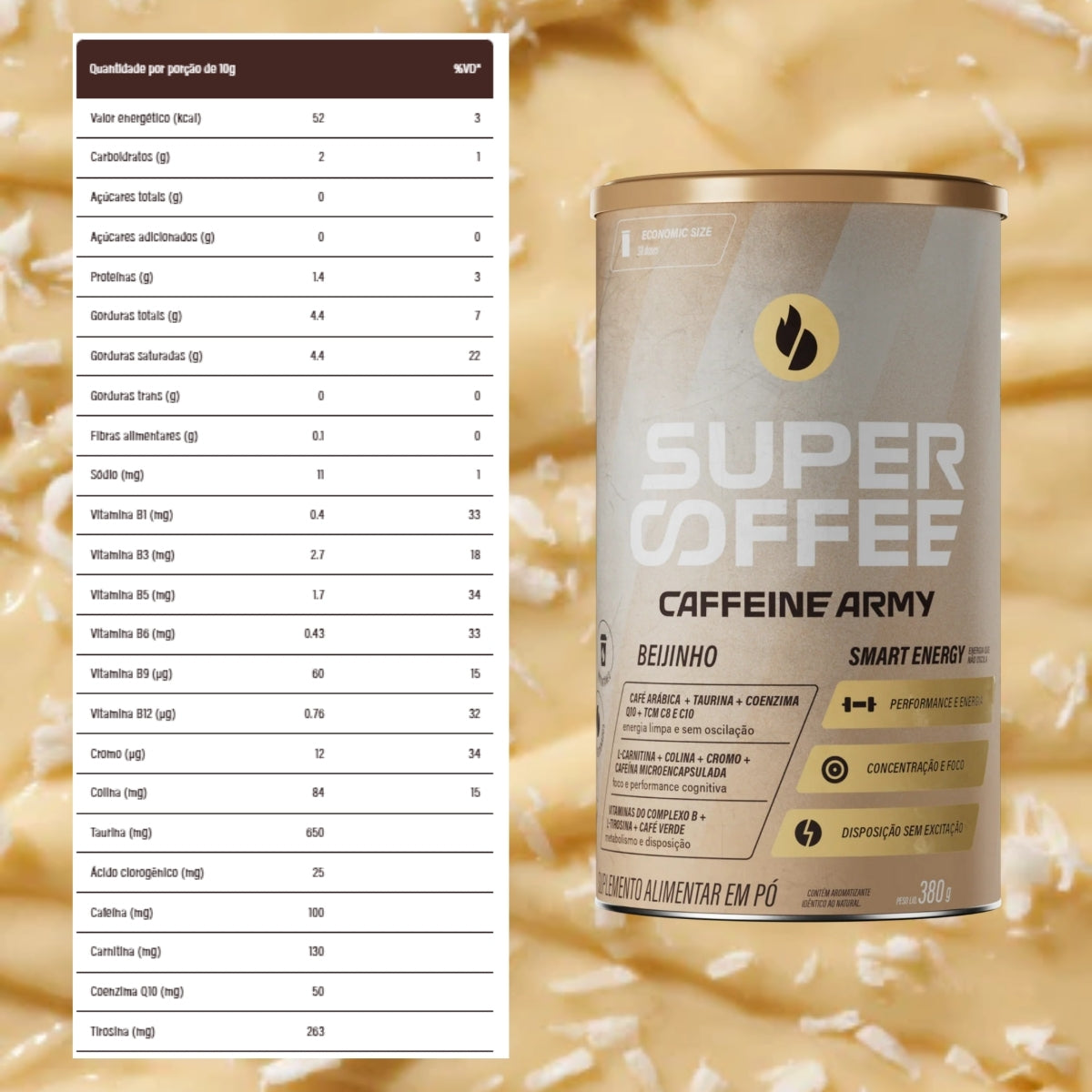 SuperCoffee Beijinho Caffeine Army | 380g