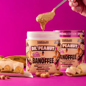 Pasta de amendoim sabor Banoffee Dr. Peanut | 600g