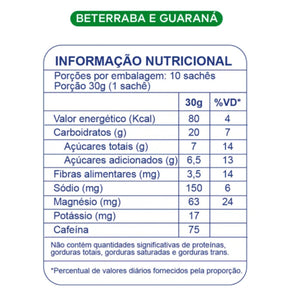 BT Gel Guaraná Com Cafeína Dobro | 10x30g