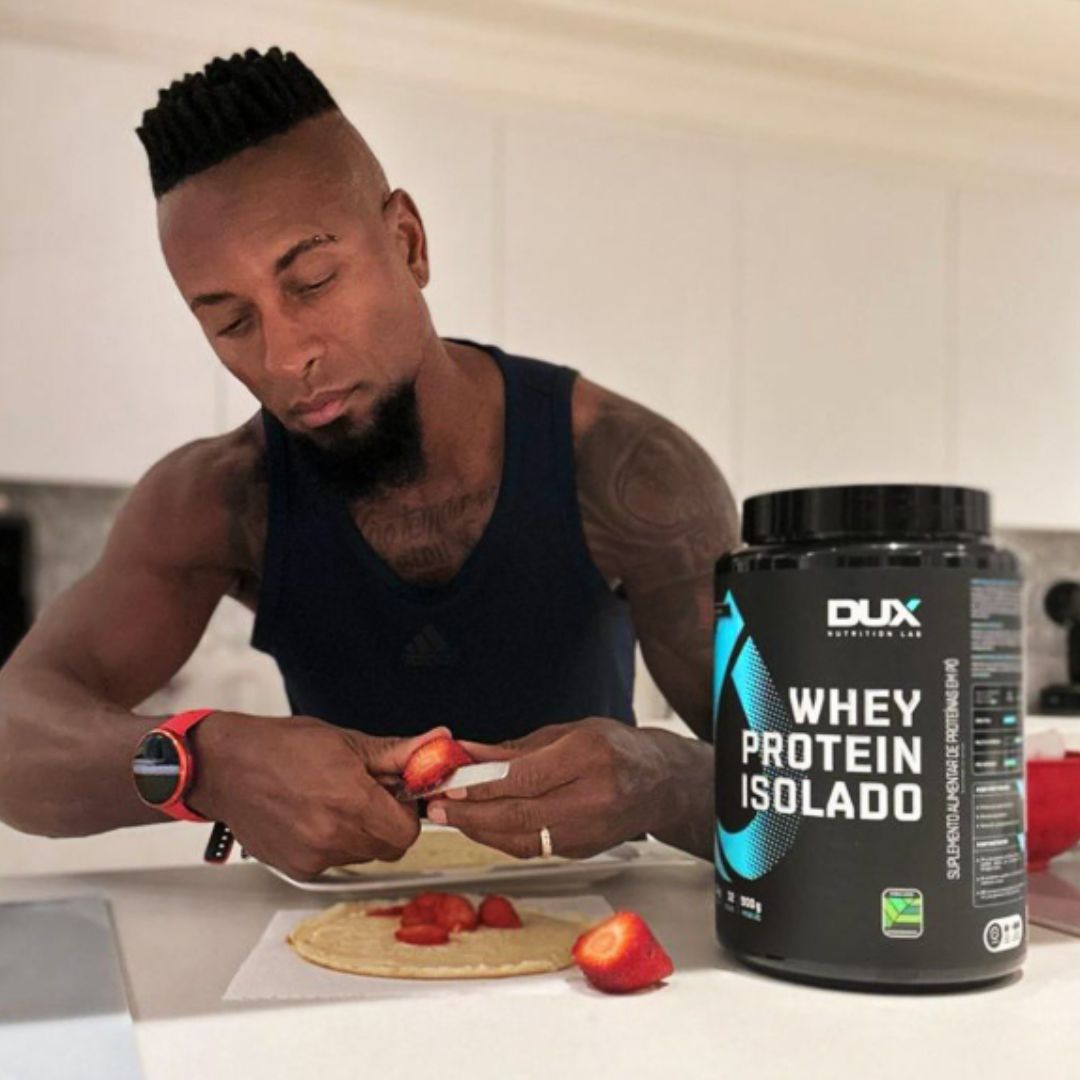 Whey Protein 100% Isolado Dux Human Health Chocolate Branco | 900g
