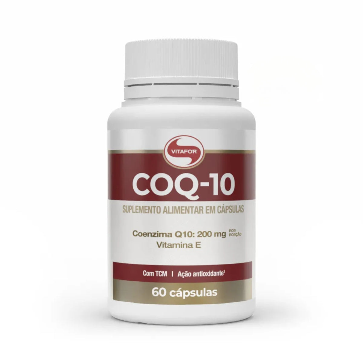 Coenzima Q10 200mg Vitafor | 60 cápsulas