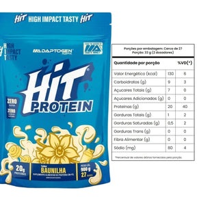 Hit Protein Baunilha Adaptogen | Refil 900g