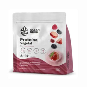 Proteína Vegetal Frutas Vermelhas Ocean Drop | 450g